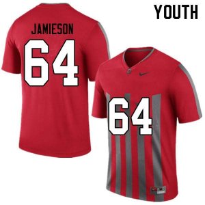 Youth Ohio State Buckeyes #64 Jack Jamieson Throwback Nike NCAA College Football Jersey Check Out BMY1644QD